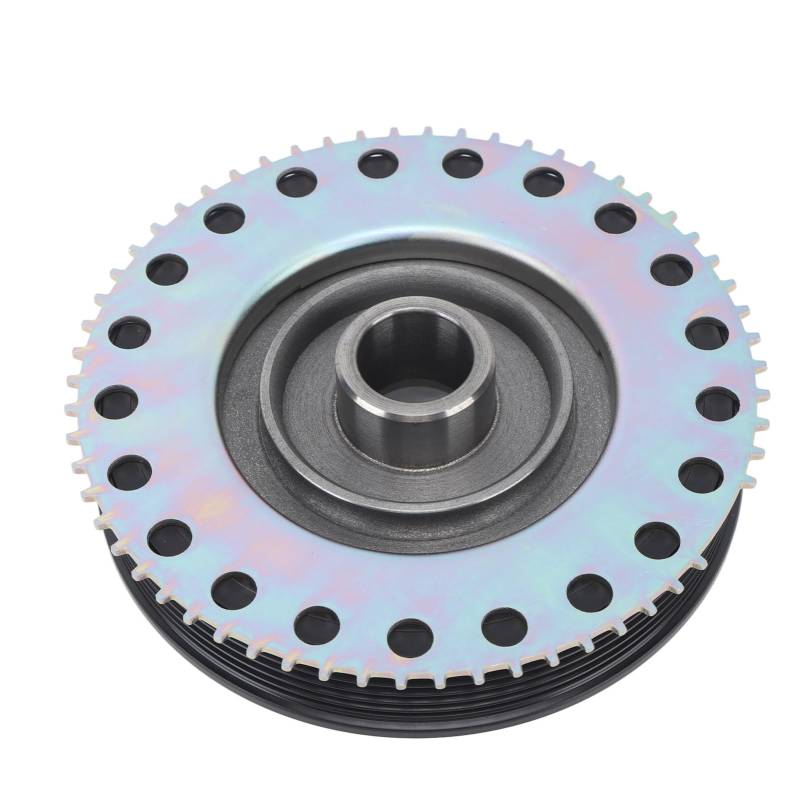 Brilluxa Kurbelwellenriemenscheibe LR078547 Harmonic Balancer Kurbelwellenriemenscheibe Auto Benzinmotor Kurbelwellenriemenscheibe für Discovery Sport Rover LR2 von Brilluxa