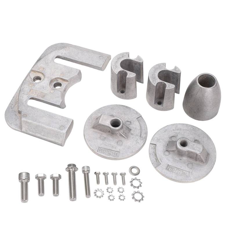 Brilluxa Magnesium Anode Kit, 23pcs -Anoden -Set, optimaler Schutz, kompatibel mit Mercruiser Bravo III -Laufwerken, Ersatzteile des Bootsantriebs von Brilluxa