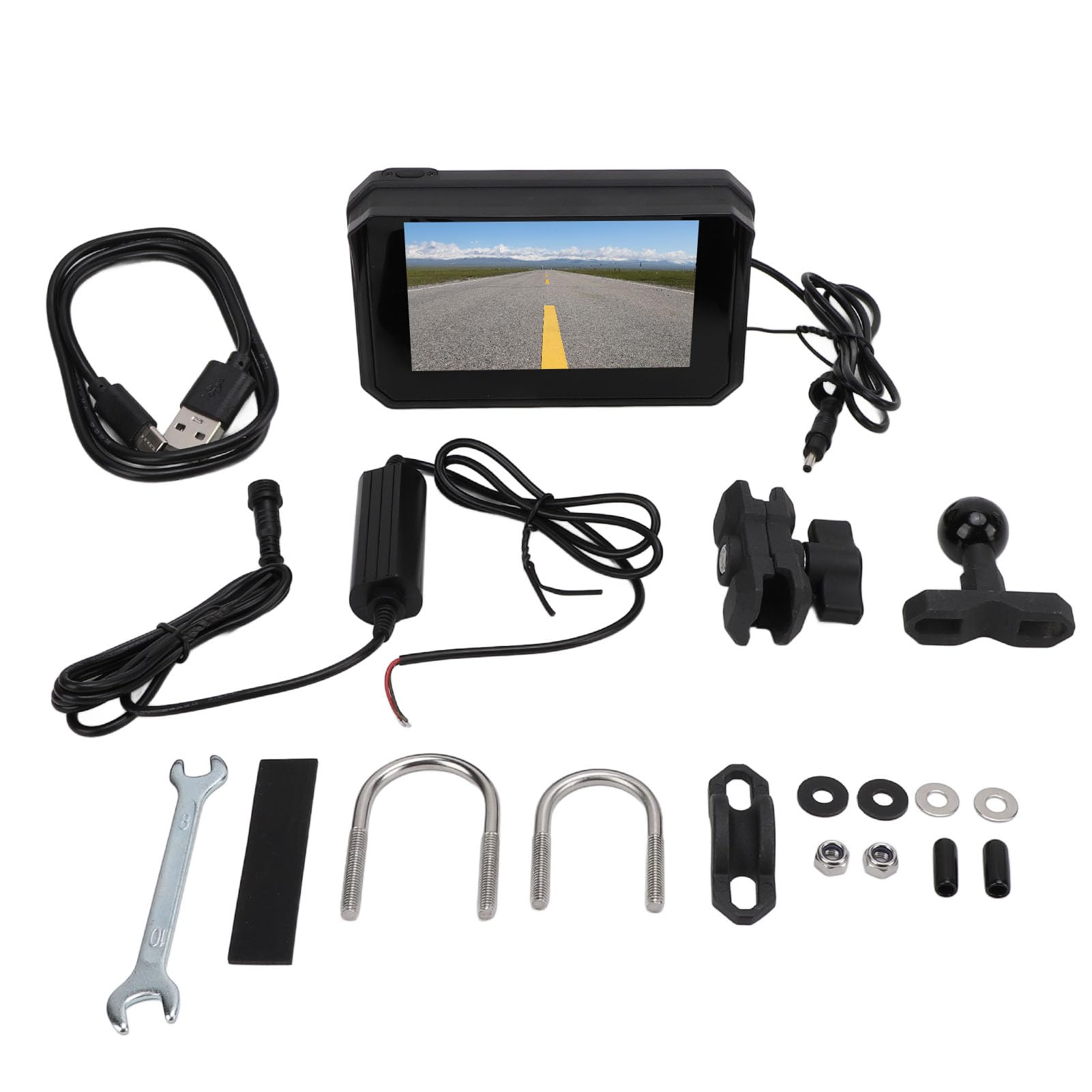 Brilluxa Motorcycle GPS -Navigation, 5 -Zoll -Touchscreen, wasserdicht von Brilluxa