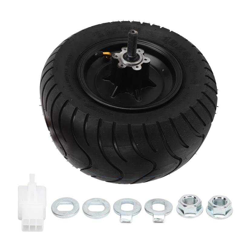 Brilluxa Wheel Hub Motor, 13in 48-96 V 500W-3500W Scheibenbremsmotor, Fettreifen-Umwandlungs-Kit kompatibel mit Elektrofahrrädern, Rollern, Go Karts von Brilluxa