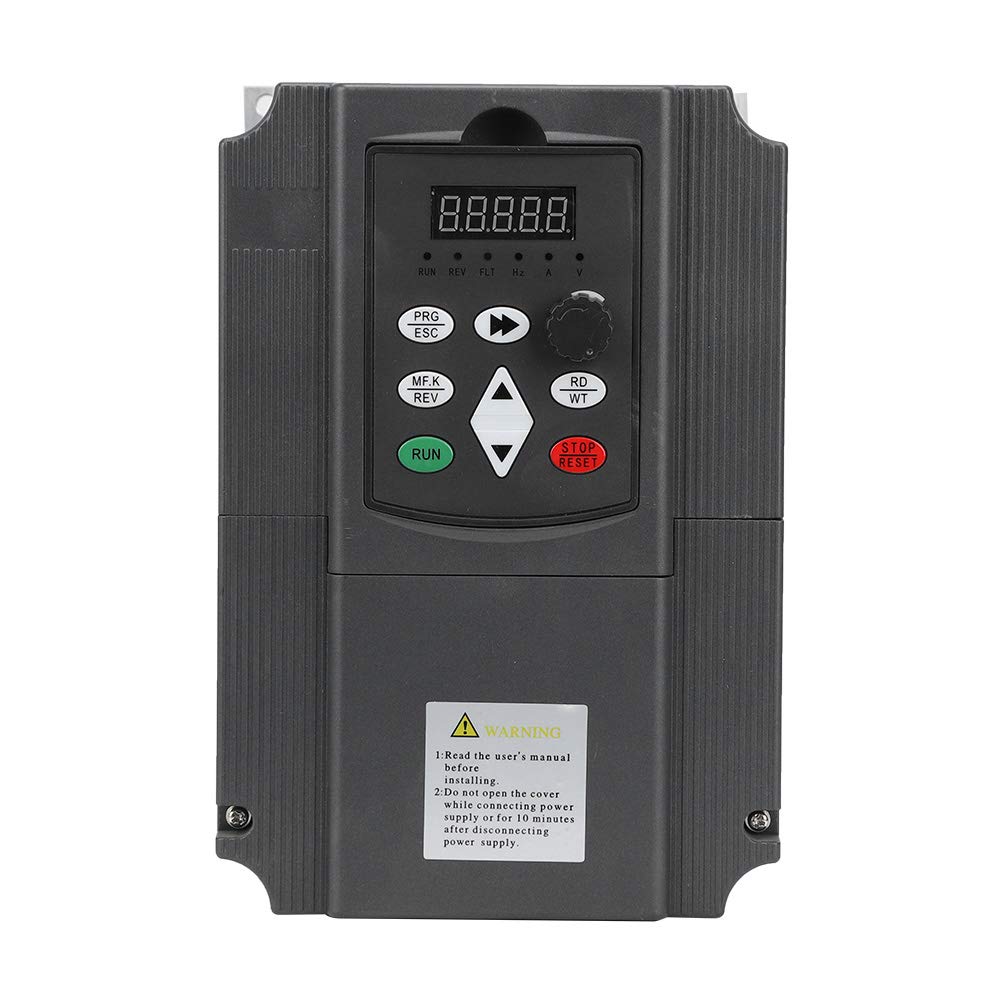 Frequenzumrichter, einphasiger Eingang zu 3-phasigem 380-V-Ausgang, 7,5 kW, 10 PS, 40 A, VFD-Inverter-Frequenzumrichter zur Drehzahlregelung des Spindelmotors von Brilluxa