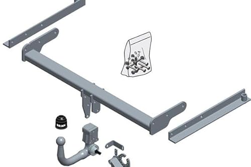 BRINK Anhängerkupplung mit abnehmbarem Kugelkopf Hinten passend für AUDI A7 A6 C8 von Brink
