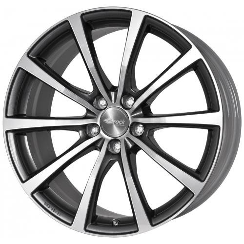 Brock B32 himalaya-grey front-poliert 8,5x20 ET30 5.00x112.00 Hub Hole 66.60 mm - Alu felgen von Brock