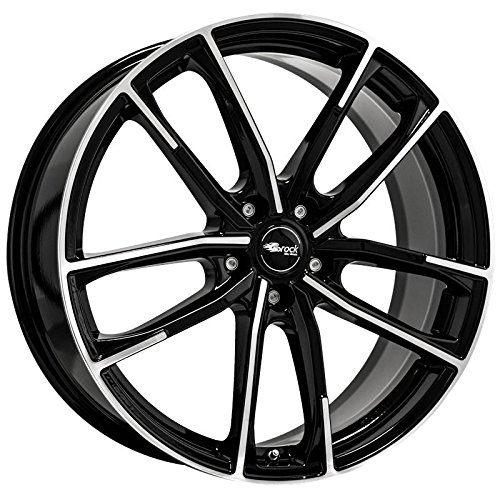 Brock B38 Alufelgen 8 x 18 5 x 105 ET38 Black Mirror von Brock