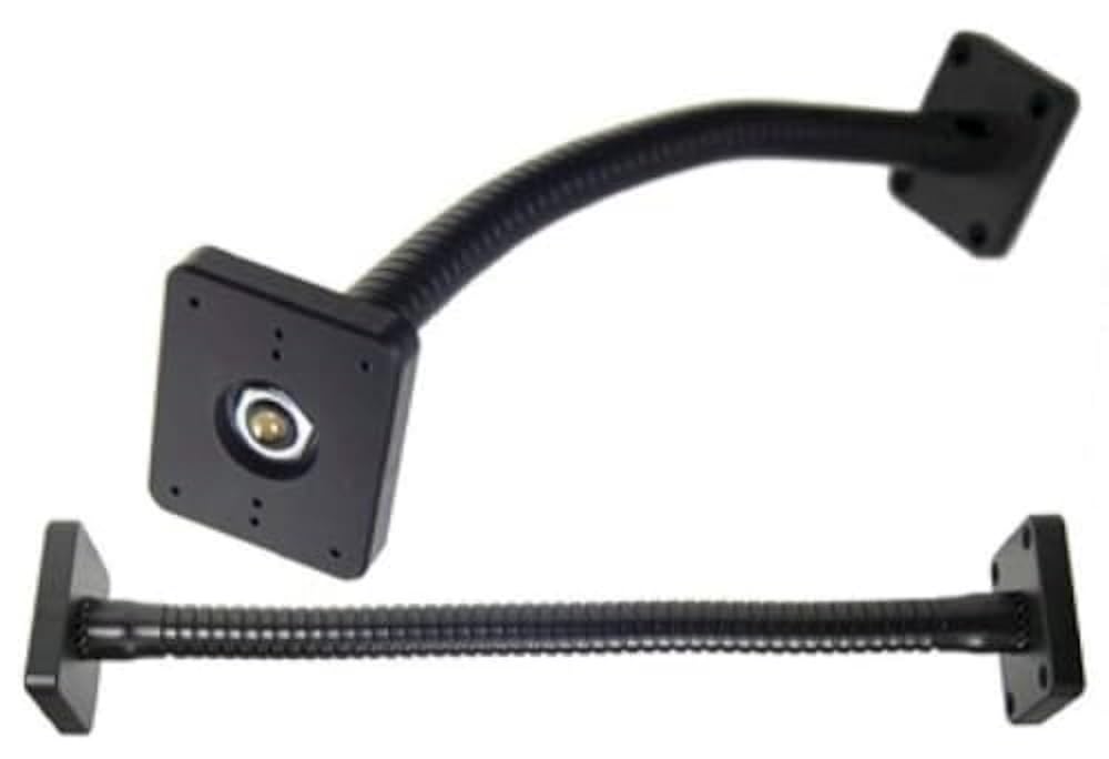 Brodit Zubehör 215407 | Made IN Sweden | Flexibler Arm, 25 cm mit vorgebohrten AMPS Löchern - universell einsetzbar, Schwarz von Brodit