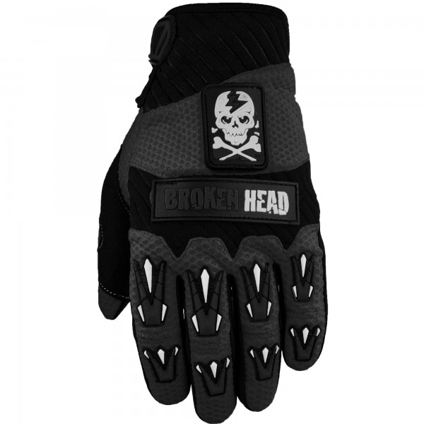 Broken Head MX-Handschuhe Faustschlag Schwarz von Broken Head