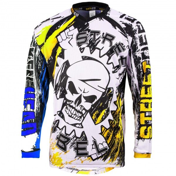 Broken Head MX Jersey Street Rebel Blau-Gelb von Broken Head