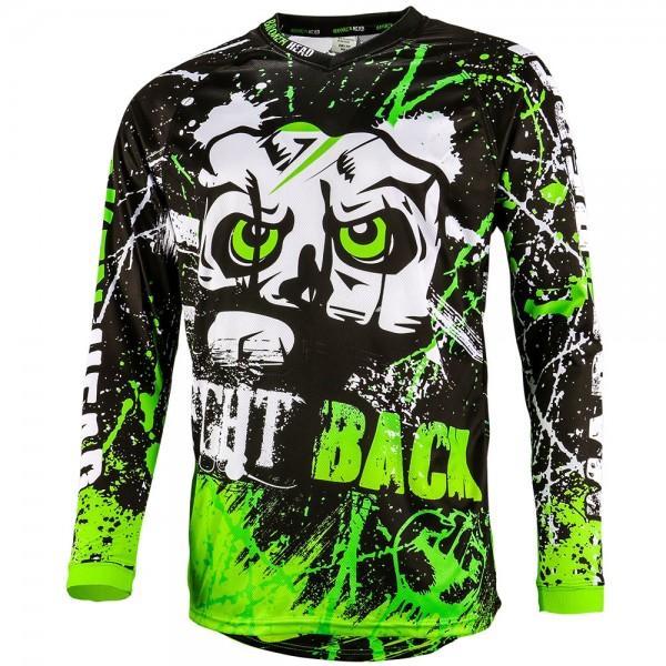 Broken Head MX Jersey Strike Back Grün von Broken Head