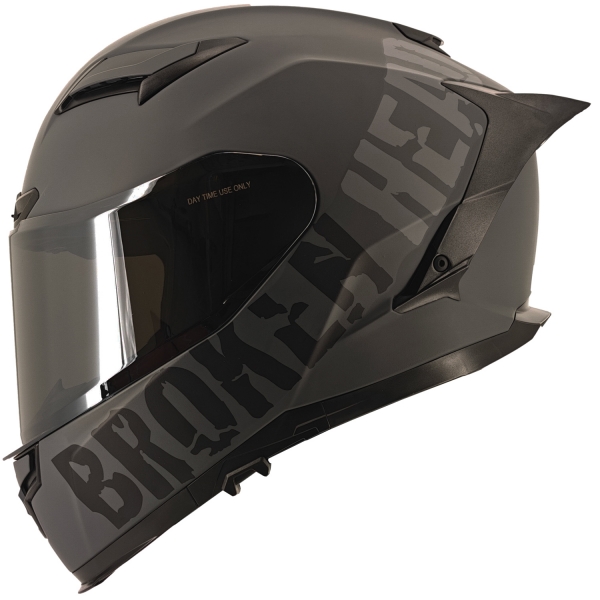 Broken Head Street Division Black Shadow Matt Mit Black Chrome Visier von Broken Head