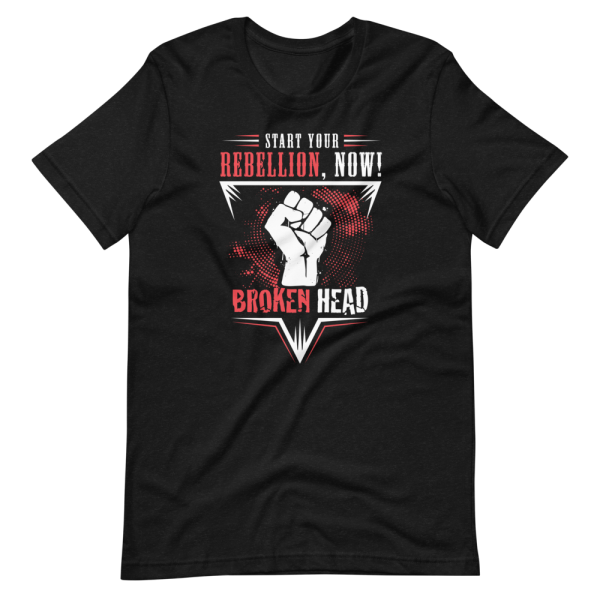 Broken Head T-Shirt Start Your Rebellion von Broken Head