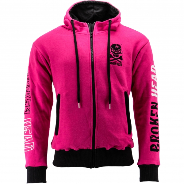 Broken Head WOMEN Hoodie Color Edition Pink von Broken Head