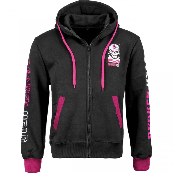 Broken Head WOMEN Hoodie Original Pink von Broken Head