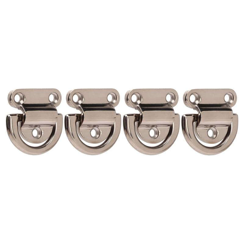 Brrnoo mit, Anhänger Accessoires Anhänger mit 4 Sets Edelstahl für die Marineyacht mit 4 Sätzen von Brrnoo