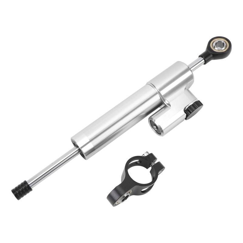 Lenkstabilisator, Motorradsteuerungsdämpfer Lenkung Dämpfer Stabilisator Einstellbarer Universal Fit Erhöhen Stabilität Motorradlenkerlenker Lenkung Stabilisator für Motorrad von Brrnoo