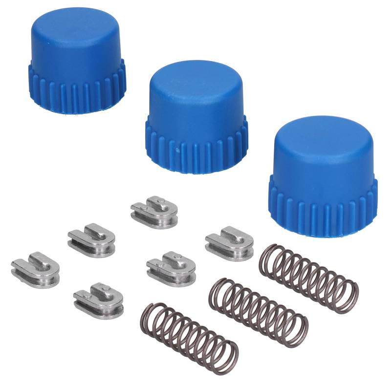 Unkrautfresserkopf, Bump Head 3 Set 2 1/2 Zoll Bump Knob Ösenhülse Federpassung 3 Set 2 1/2 Zoll Bump Knob Ösenhülse Federpassung Easy Totrimmer Head T35 Trimmerkopfteile von Brrnoo