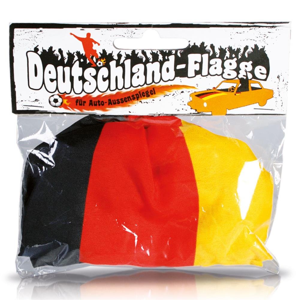 BRUBAKER Außenspiegelflagge DEUTSCHLAND im Doppelpack - zeig es allen! von BRUBAKER