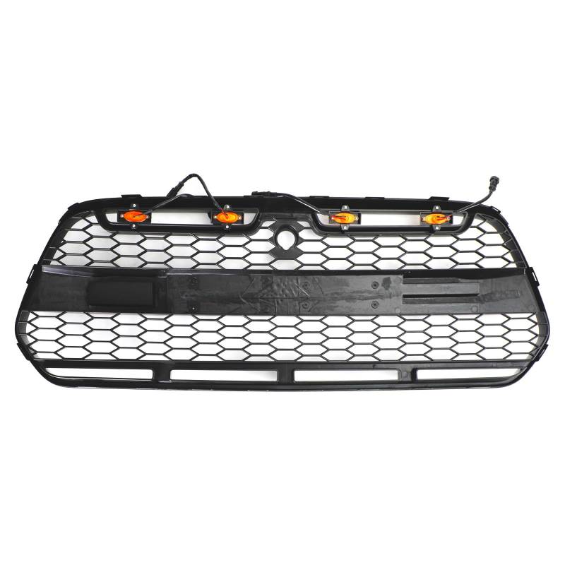 Bruce & Shark Frontstoßstangengrill mit LED, Mattschwarz, passend für Ford Transit MK8 2015–2018, Ra-pt-or von Bruce & Shark