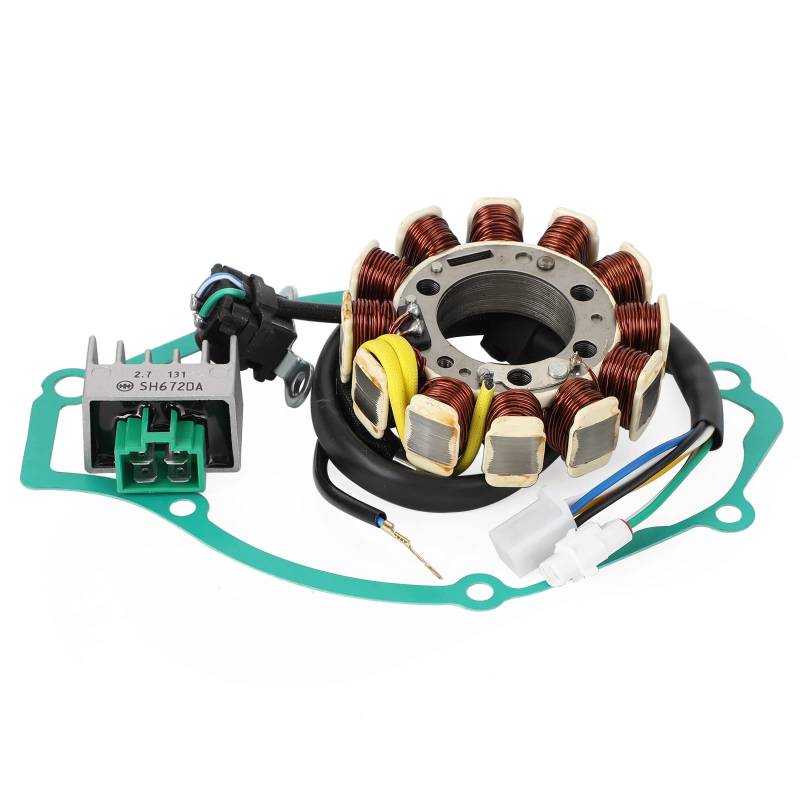 Bruce & Shark Lichtmaschine Stator, Regler und Dichtung für Ya-ma-ha XT 125 R/X Bj 2005-2006 von Bruce & Shark