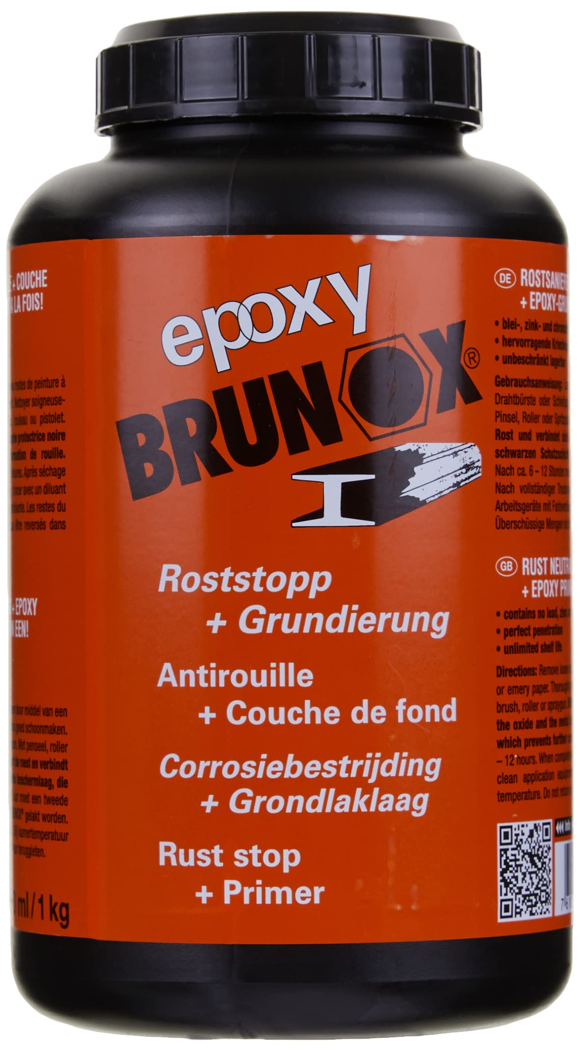 Brunox BEPOXY1000ML Epoxy Rostumwandler 1L von Brunox