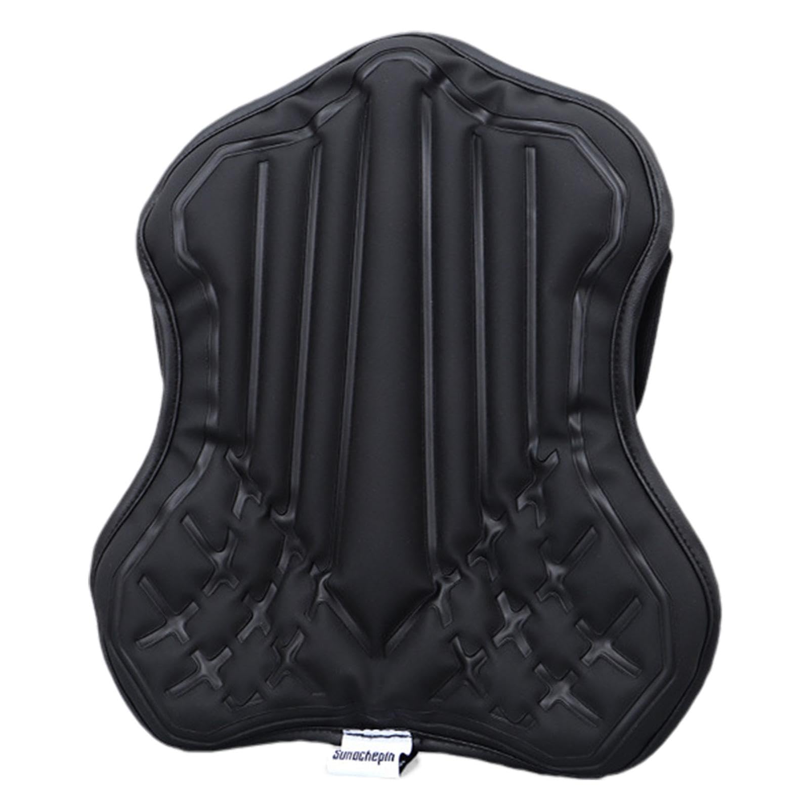 33 cm x 38 cm Motorcycle Seat Cushion, Non Slip Motorcycle Cushion, Passenger Seat Pad, Inflatable Motorcycle Seat Cushion, PU Leather Breathable Cycle Seat Pads, Motorcycle Seat Pad for Comfort von Bsbkoj