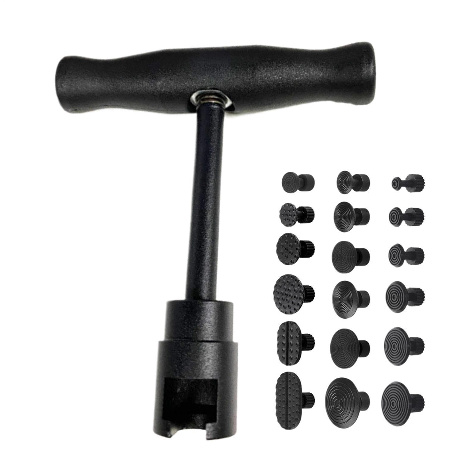 Bsbkoj Car Dent Puller, T-Shape Dent Puller, Body Dent Repair Tool, Suction Cup Dent Puller, Motorcycle Dent Puller, Washing Machine Dent Repair, Dent Puller Tool, Auto Dent Suction Cup von Bsbkoj