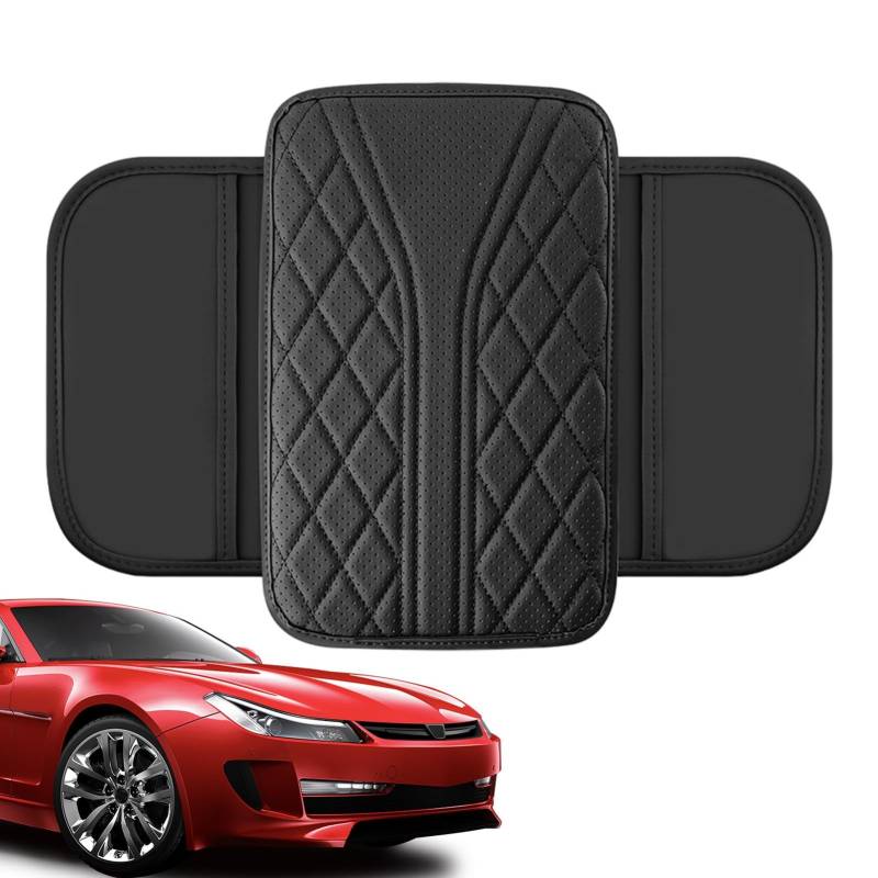 Car Armrest Cushion, Auto Center Console Pad, Car Armrest Box Cushion, Heightening Armrest Pad, Storage Pockets Car Cushion, Comfort Armrest Pad, Ergonomic Car Cushion von Bsbkoj