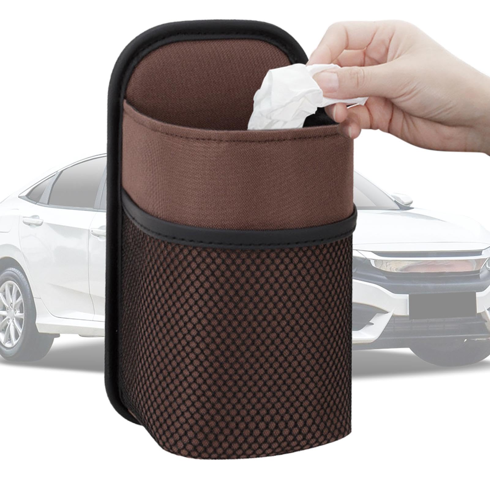 Car Water Cup Storage Bag, Hanging Water Bottle Car Bag, Adjustable Car Seat Organizer, Car Bottle Storage Solution, Auto Water Bottle Holder, Cloth Bottle Organizer for Cars, Auto, Trucks von Bsbkoj