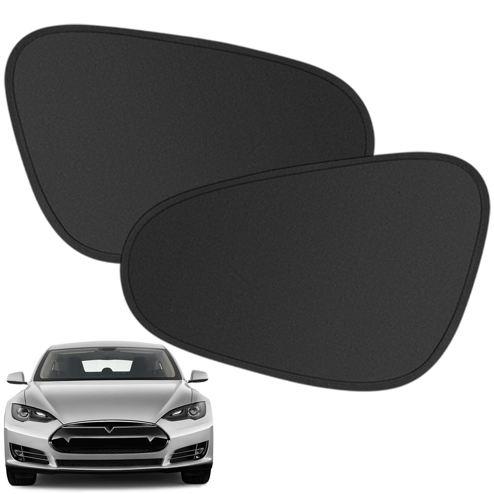 Car Window Sun Shade, Cling Window Cover, Electrostatic Adsorption, Heat and UV Ray Blocker, Baby Automotive Accessories, Reduces Glare, for Driver and Passengers von Bsbkoj