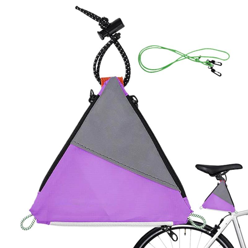 Fahrrad-Rack Bag, Cargo Bag, große Kapazität, reflektierend, wasserdicht, Fahrradtasche, Touring-Tasche, für Grocery Touring Cycling Cycling Triangle von Bsbkoj