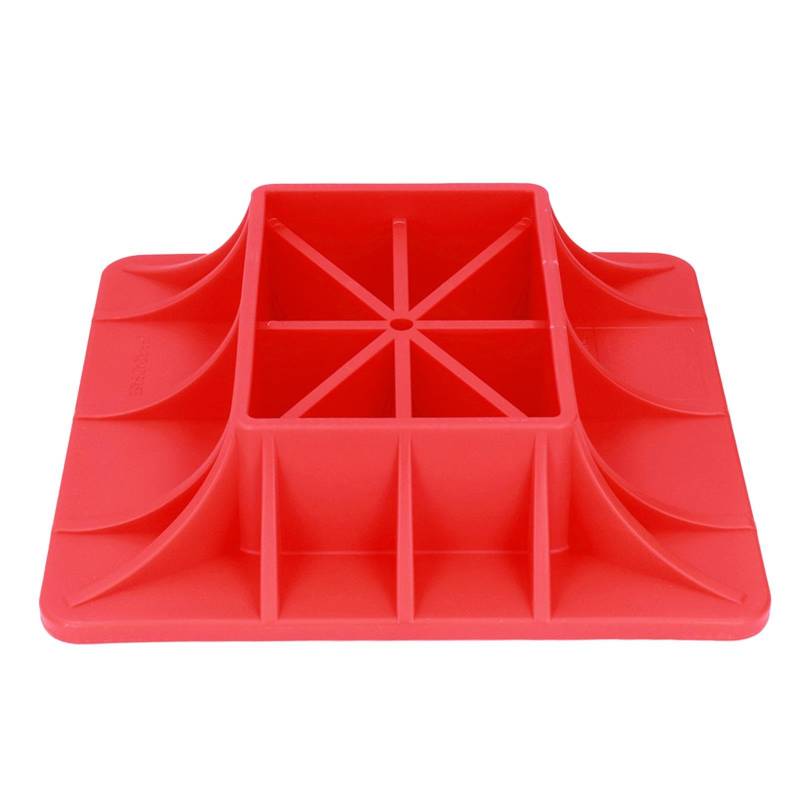 Heavy Duty Jack Stabilizer Pad – Lift Jack Base, breite Jack Pads für Stabilizing Lift, Jack Stand Zubehör für sicheres Hoisting, Alleviate Hoisting Sinkage mit Jack Supports, Premium Stabiliz von Bsbkoj