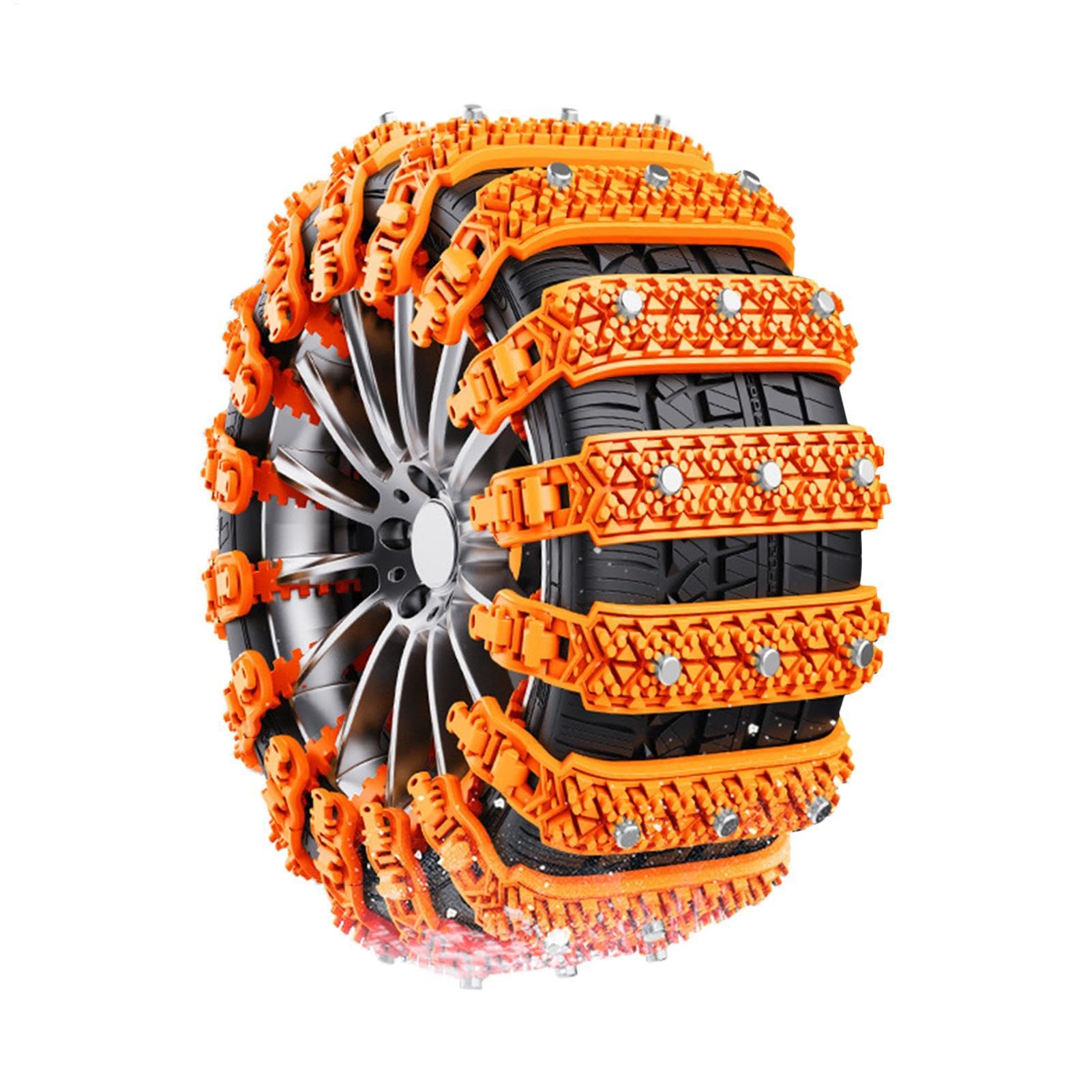 Snow Chains For Car, Tire Snow Chains, Anti Skid Tire Chains, Snow Car Tire Chains, Icy Roads Tire Chains, Driving Security Snow Chains, Tire Traction Chains, Winter Car Snow Chains, Minivan Snow von Bsbkoj