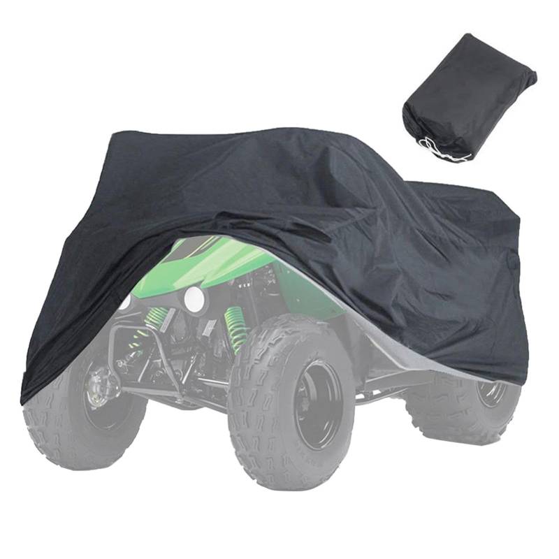 Strapazierfähige ATV Abdeckungen, Heavy Duty ATV Abdeckungen für den Außenbereich, wasserdicht und staubdicht, wasserdicht, staubdicht, Quad Cover, antistatisch, für ATVs von Bsbkoj