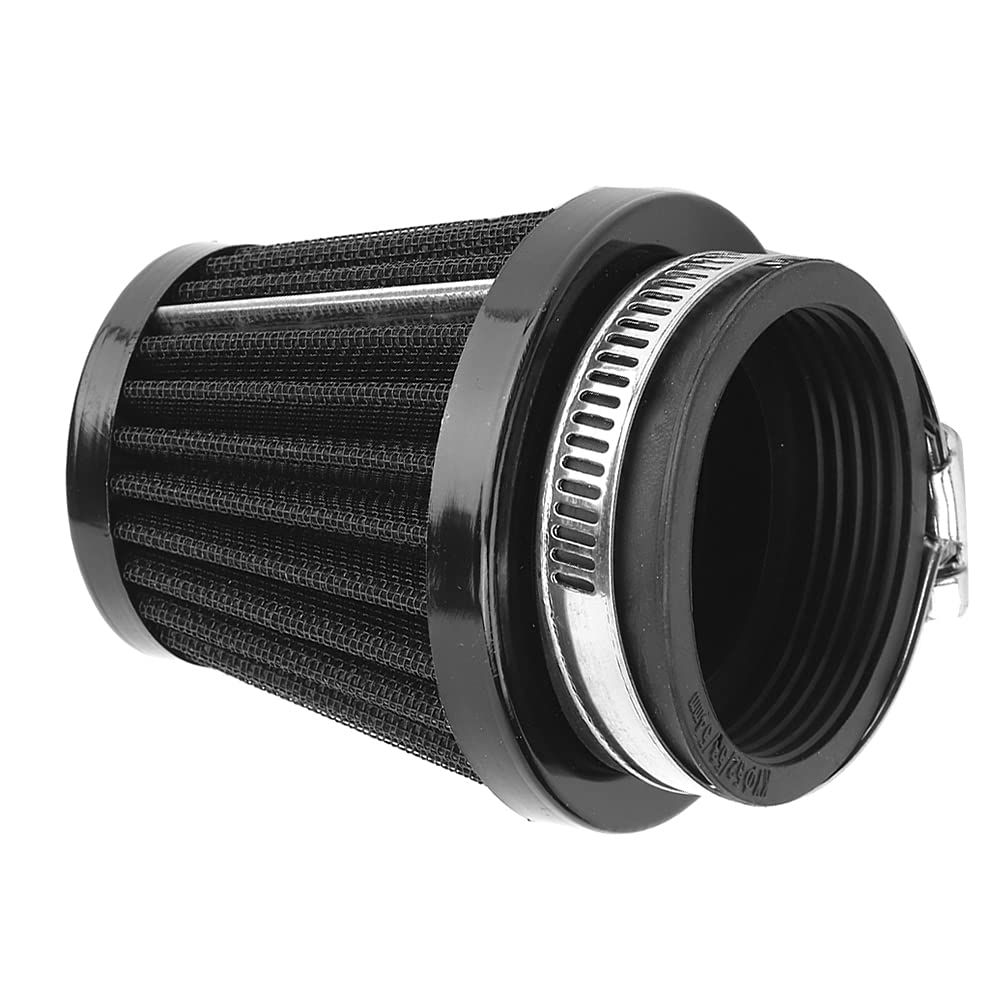 BstXqty Motorrad-Luftfilter-Motorreiniger,High-Flow-Luftfilterelemente,Regler-Modifikation,Pilz-Luftfilterreiniger,Universelles Modifiziertes Zubehör(54mm) von BstXqty