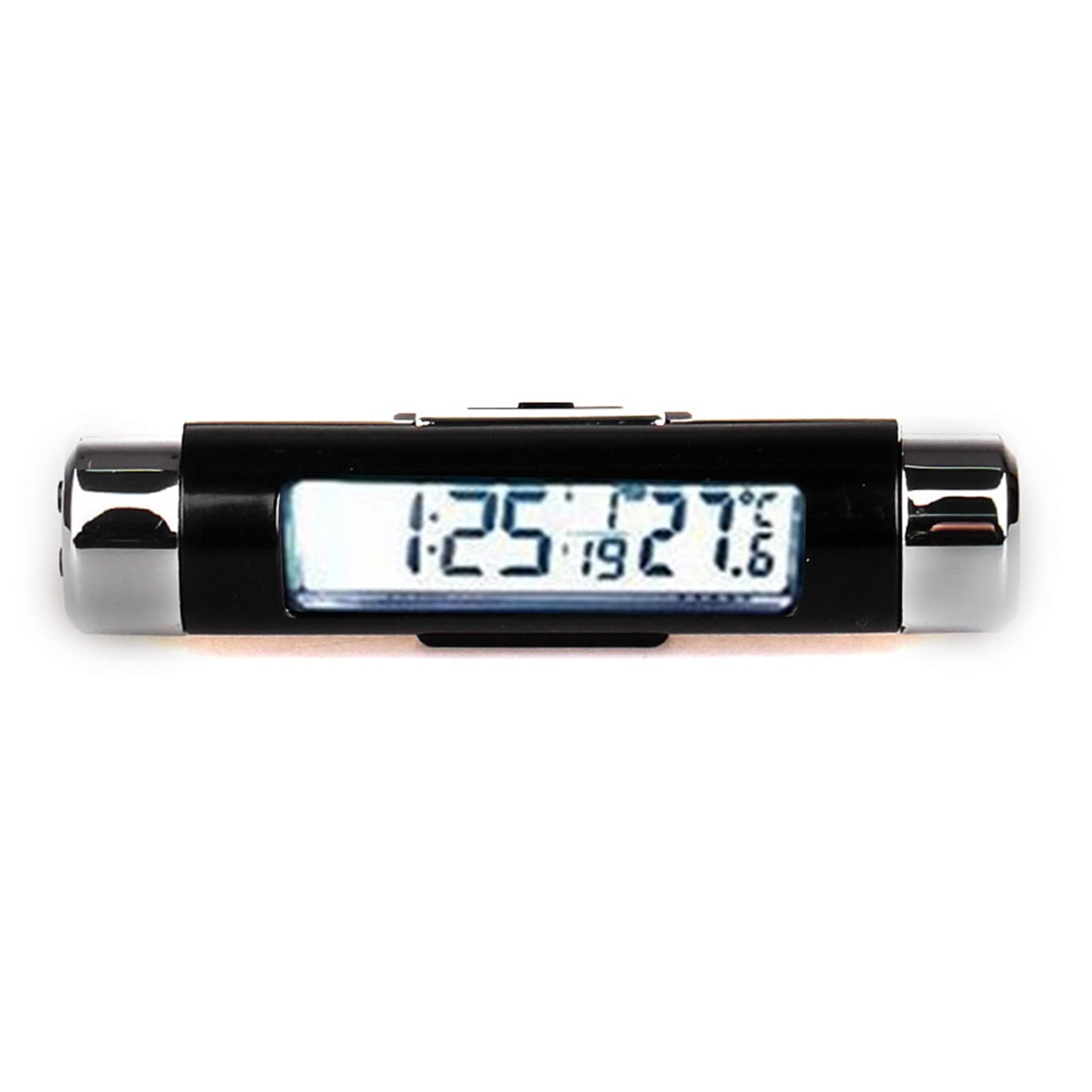 Btgghytr Auto LCD Digitaluhr Datum Uhrzeit Kalender LCD Digitalanzeige Elektronische Uhr von Btgghytr