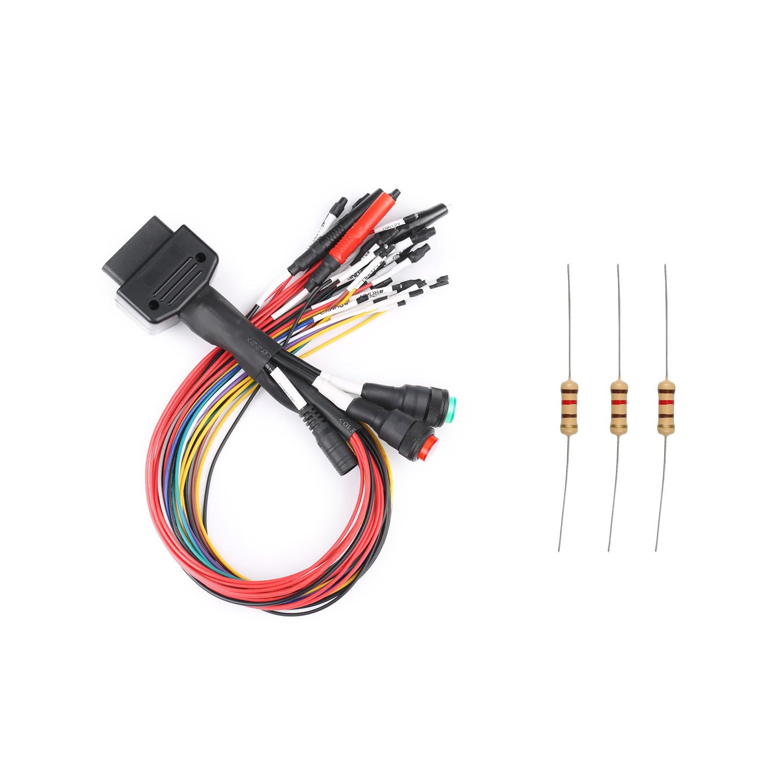 Btgghytr Diagnoseadapter kompatibel für MPPS V21/Videent/Fgtech/Byshut BreakoutTricore Jumper Cable ECUBench Pinout Kabel von Btgghytr