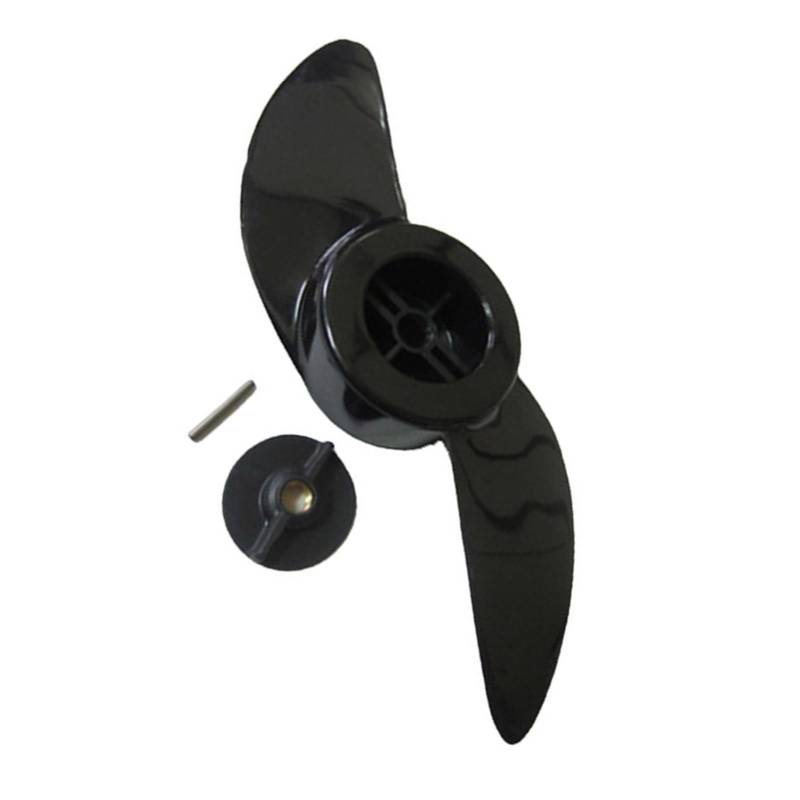 Btgghytr Motorpropeller Ersatz-Motorpropeller für Boote und Angeln, 24 cm Durchmesser, Schlepppropeller von Btgghytr