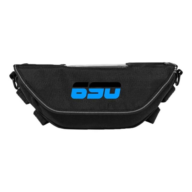 Btwodian Motorrad-Lenkertasche, für 690Enduro r For690enduro r Motorradzubehör Werkzeugtasche Wasserdicht und staubdicht Praktische Reise Lenkertasche (K) von Btwodian