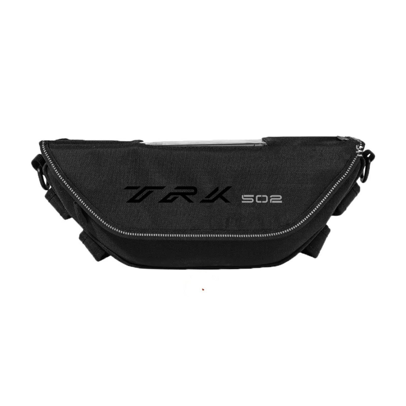 Btwodian Motorrad-Lenkertasche, für Benelli trk502 trk502x Motorradzubehör, Werkzeugtasche, wasserdicht und staubdicht, praktische Reise-Lenkertasche (H) von Btwodian