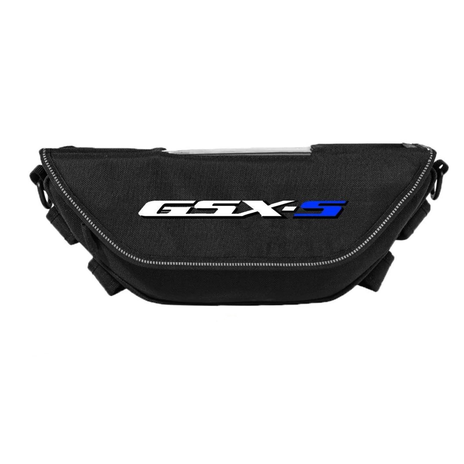 Btwodian Motorrad-Lenkertasche, für GSX-S1000 für gsx-s1000 Motorradzubehör, Werkzeugtasche, wasserdicht und staubdicht, praktische Reise-Lenkertasche (N) von Btwodian