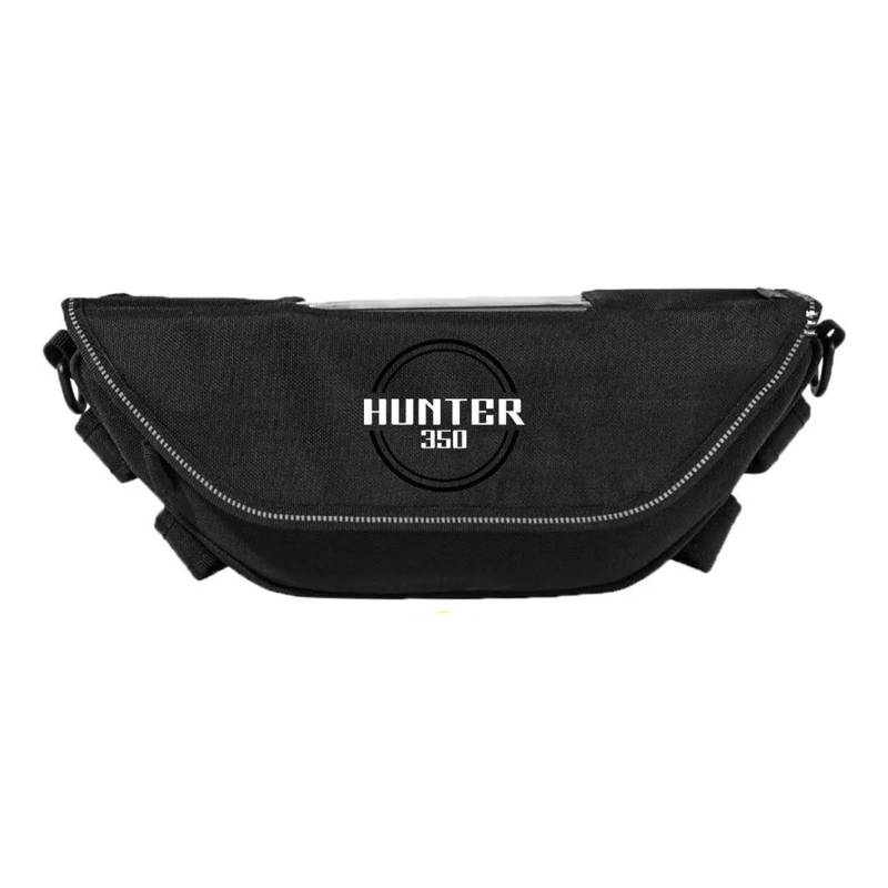 Btwodian Motorrad-Lenkertasche, für Hunter350 für hunter350 Motorradzubehör, Werkzeugtasche, wasserdicht und staubdicht, praktische Reise-Lenkertasche (G) von Btwodian