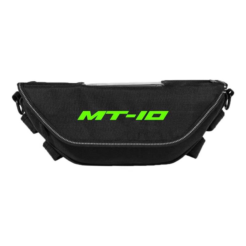 Btwodian Motorrad-Lenkertasche, für MT10SP Motorradzubehör, Werkzeugtasche, wasserdicht und staubdicht, praktische Reise-Lenkertasche (D) von Btwodian