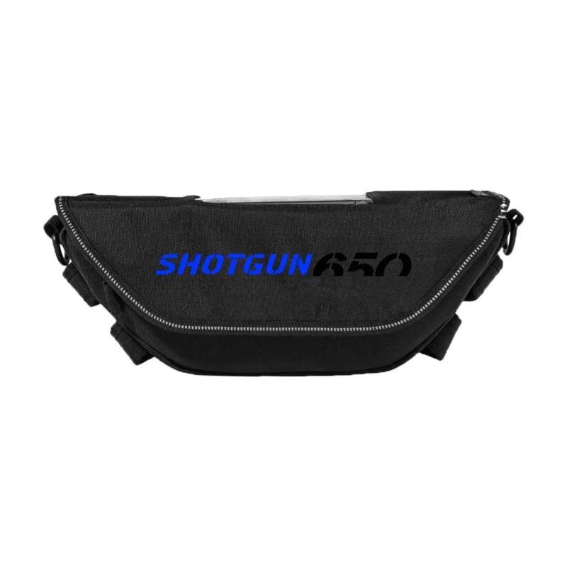 Btwodian Motorrad-Lenkertasche, für Shotgun650 shotgun650 Motorradzubehör, Werkzeugtasche, wasserdicht und staubdicht, praktische Reise-Lenkertasche (I) von Btwodian