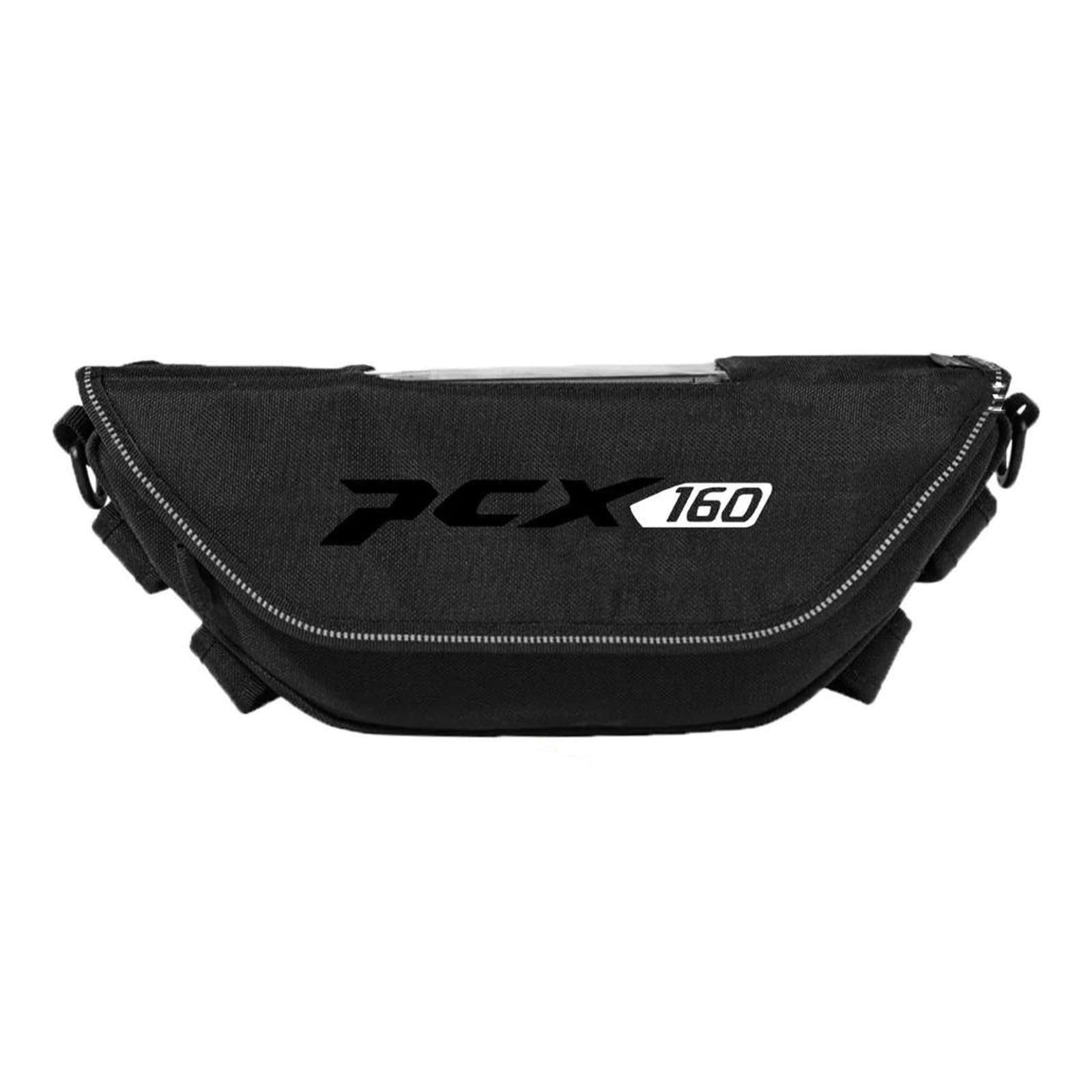 Btwodian Motorrad-Lenkertasche, für pcx160 Motorradzubehör, Werkzeugtasche, wasserdicht und staubdicht, praktische Reise-Lenkertasche (A) von Btwodian