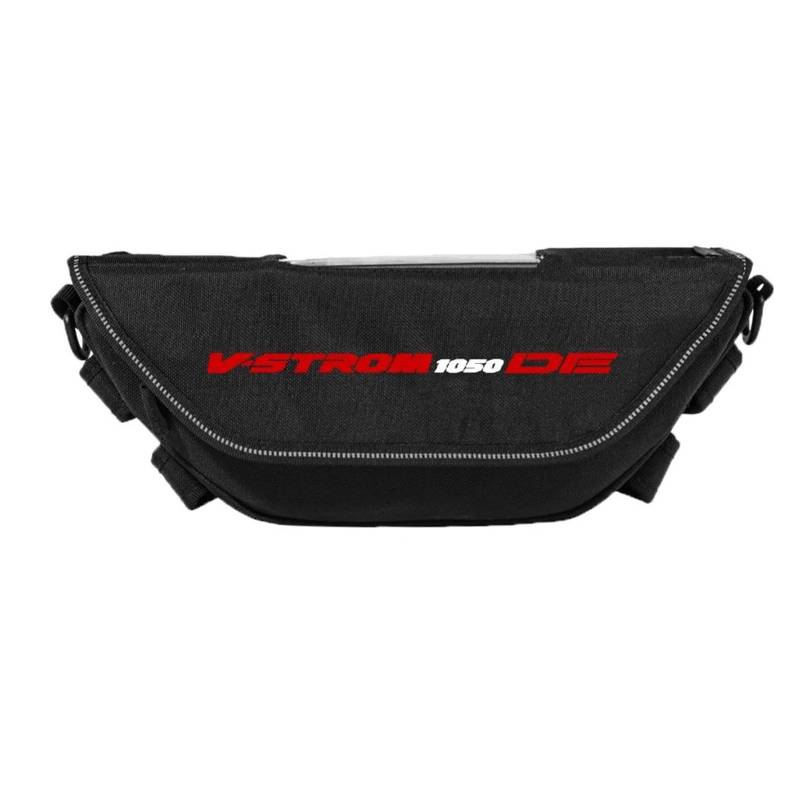 Btwodian Motorrad-Lenkertasche, für v-strom1050 Motorradzubehör, Werkzeugtasche, wasserdicht und staubdicht, praktische Reise-Lenkertasche (R) von Btwodian