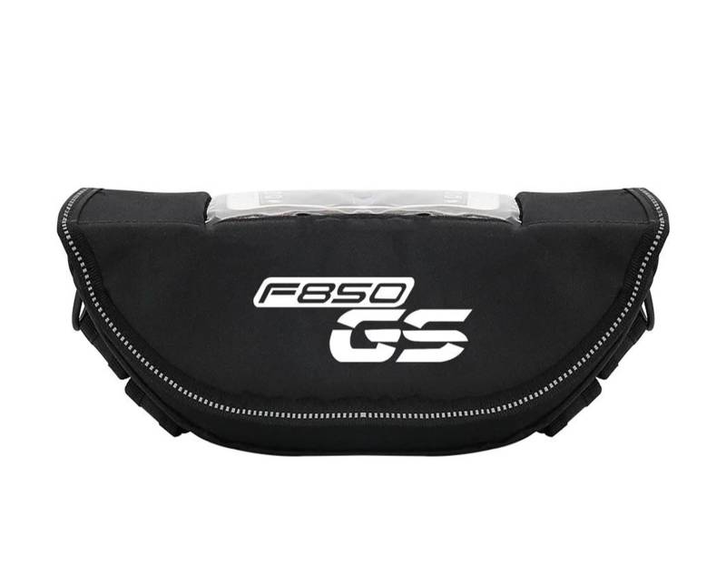 Motorrad-Aufbewahrungstasche Für F850GS F750GS F900XR F900R F800GS F800R G310GS G310R wasserdichte Tasche Aufbewahrungstasche Lenkertasche Reisewerkzeugtasche(BlackF850GS) von Btwodian