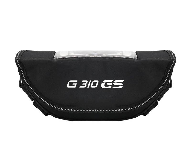 Motorrad-Aufbewahrungstasche Für F850GS F750GS F900XR F900R F800GS F800R G310GS G310R wasserdichte Tasche Aufbewahrungstasche Lenkertasche Reisewerkzeugtasche(BlackG310GS) von Btwodian