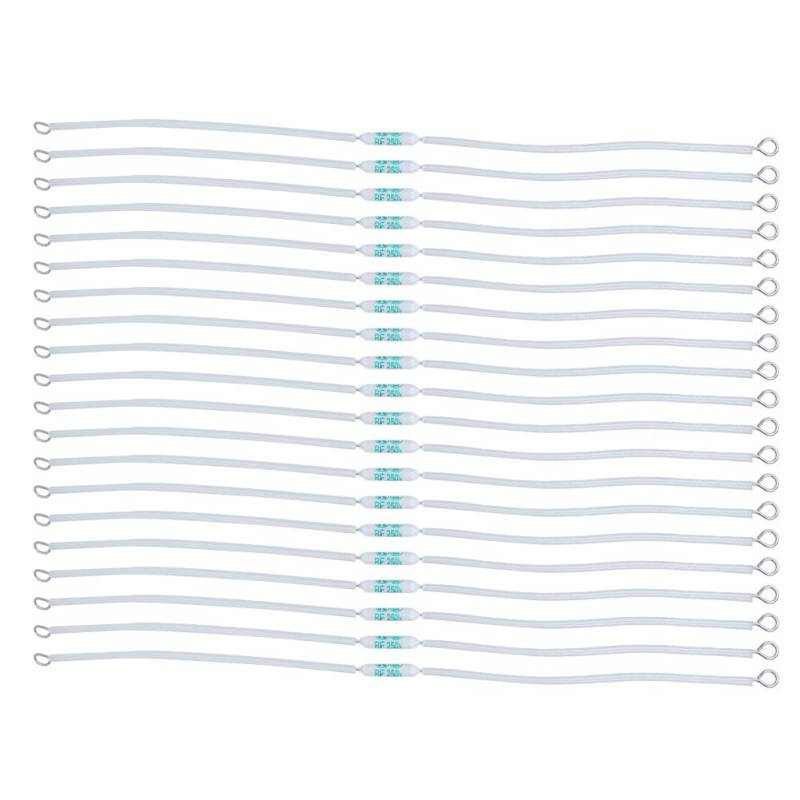 20 Stück Keramische Thermosicherung 250V 10A 130 ℃ / 155 ℃ / 165 ℃ / 185 ℃ RF Sicherung Thermosicherungen für Motor Transformatoren Elektrische Industrie Haushaltsgeräte(240mm-165℃) von Buachois