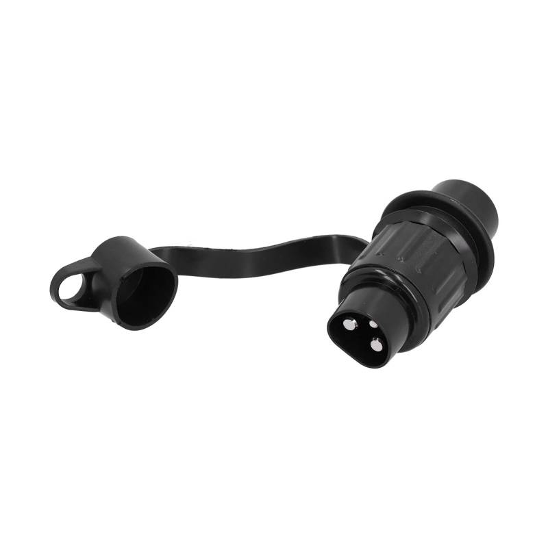 Anhänger Adapter 3 Polig 12V 77 x 38 mm Wasserdichter Kabelstecker Anhänger Kupplung Stecker Adapter für Wohnwagen, LKW, Wohnmobil, Boote, Anhänger von Buachois