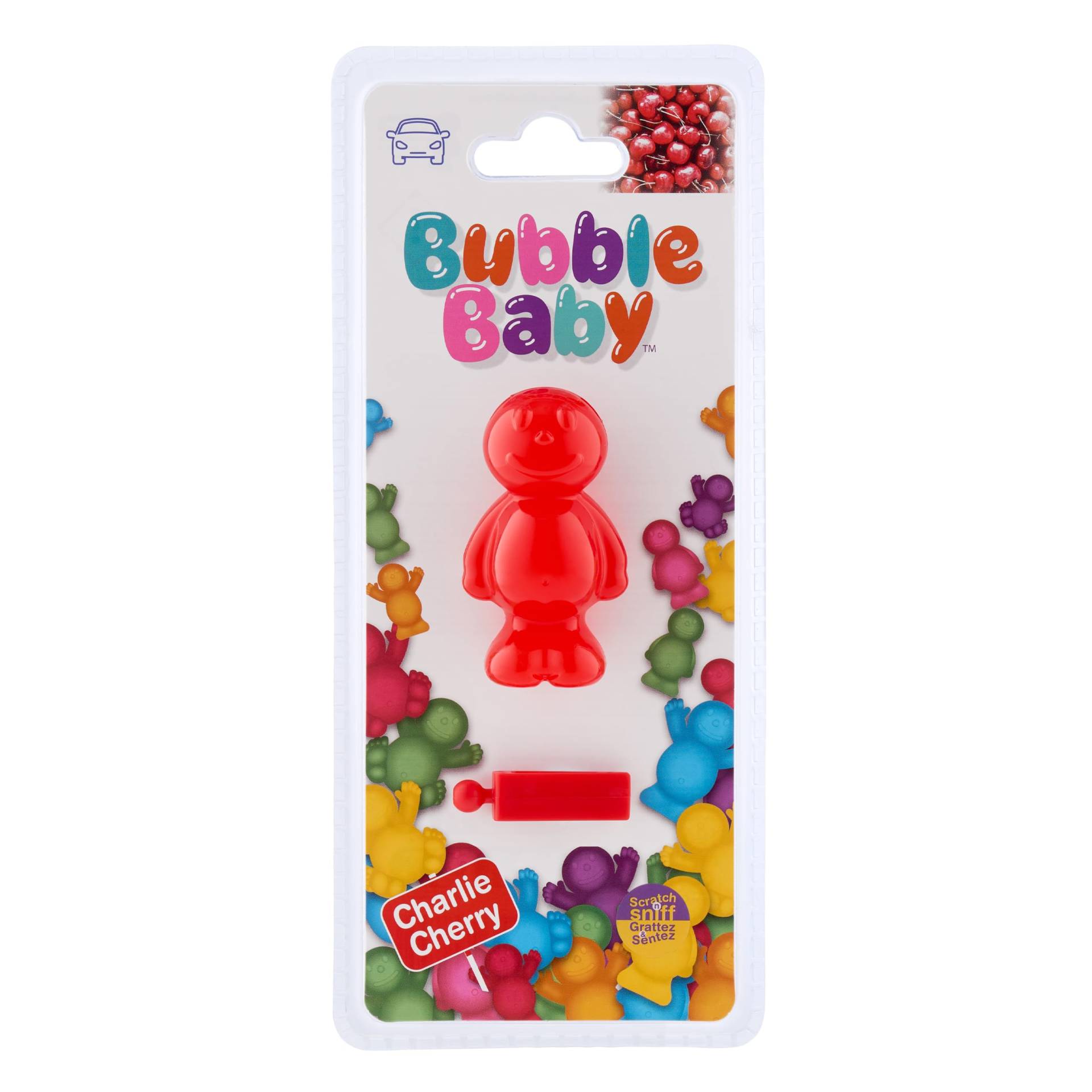 Bubble Baby 3D/Vent Clip Auto-Lufterfrischer und Geruchsvernichter - Kirschduft von Bubble Baby
