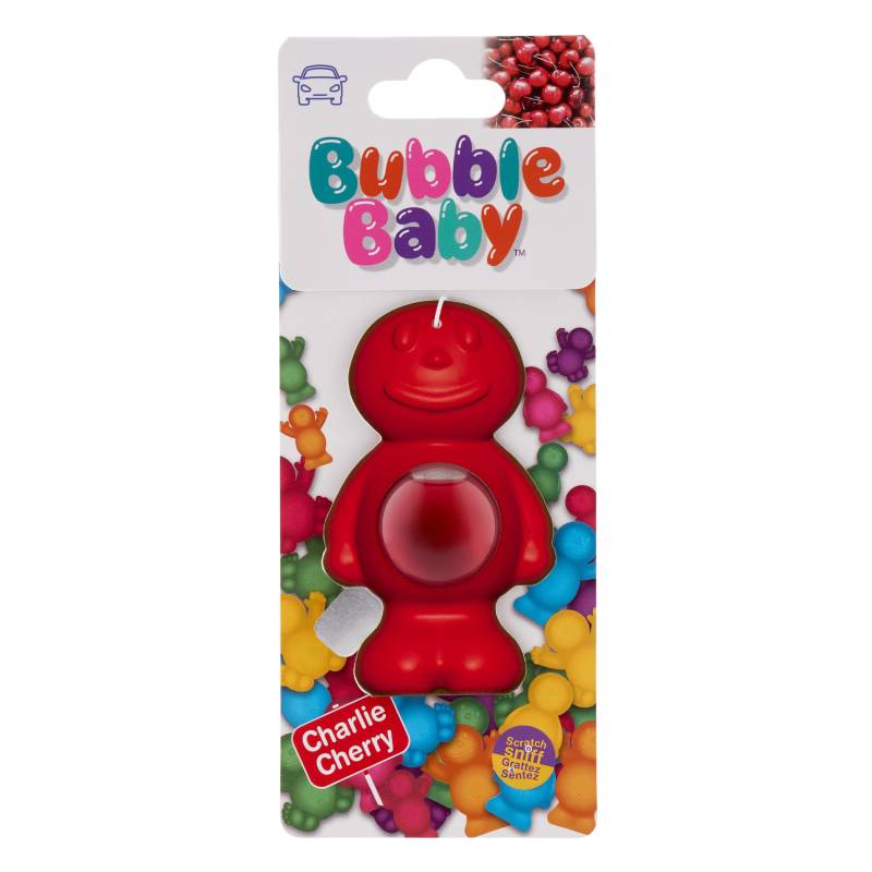 Bubble Baby Cherry Fragrance Carded Liquid Membrane Car Air Freshener and Odour Eliminator von Bubble Baby